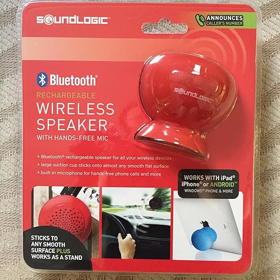 soundlogic suction speaker