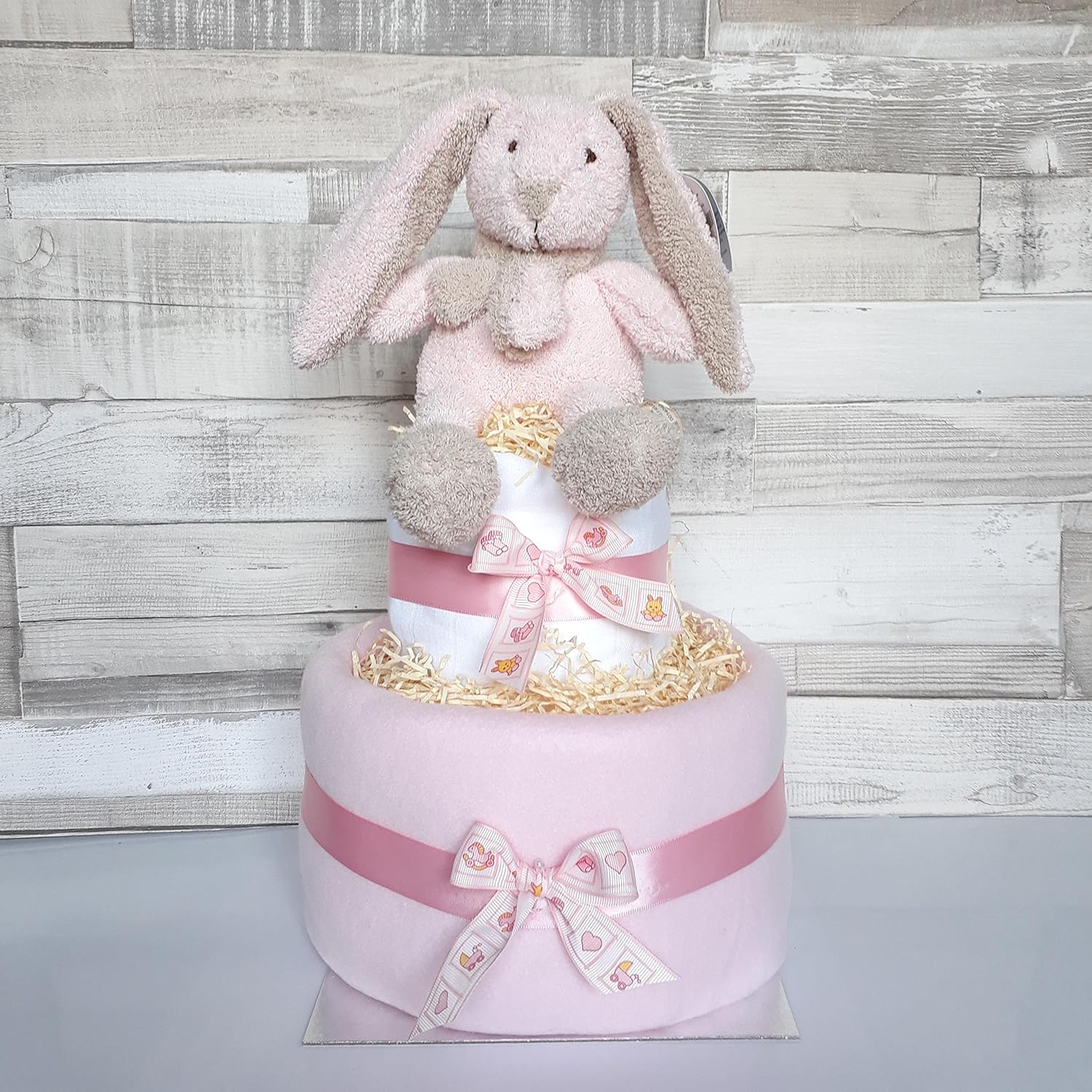 baby shower nappy cake girl