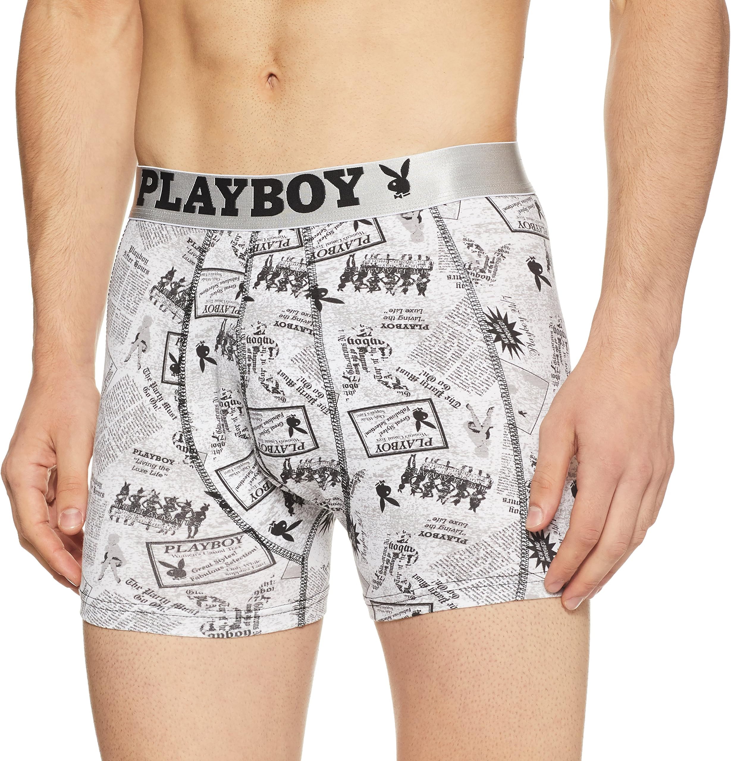 Playboy Men's Printed Boxers
