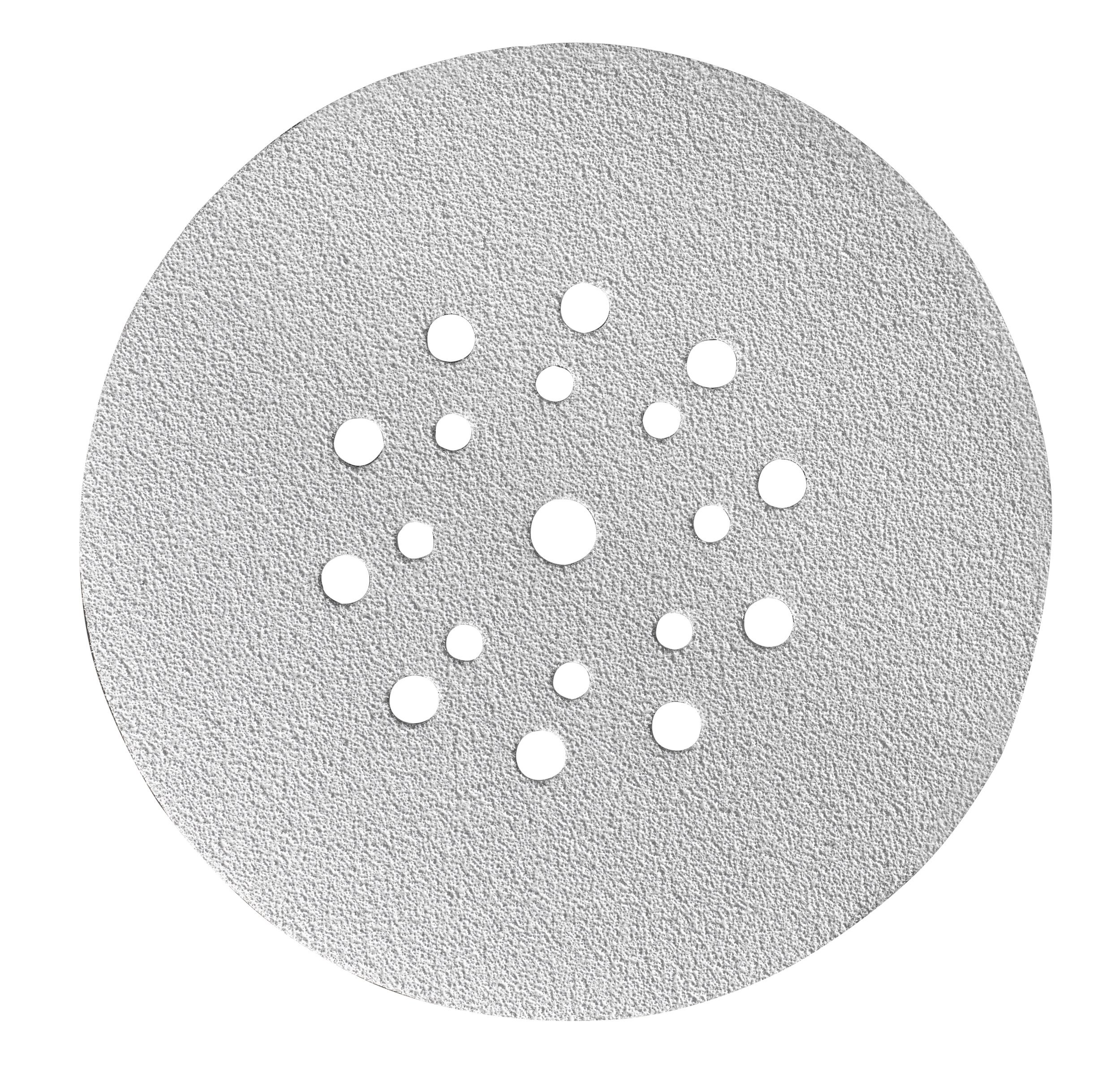kwb Sanding Disc Ø 225 Mm Made of Corundum with Stearate Coating, Grit 180, Tool-Free Change, Full Synthetic Resin Bond and Reinforced Paper Backing for Medium-Fine Sanding of Wood and Lacquer