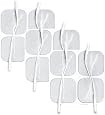 12 Électrodes TENS 50x100mm TensCare - Hypoallergéniques, Réutilisables - Compatibles Most Marques TENS