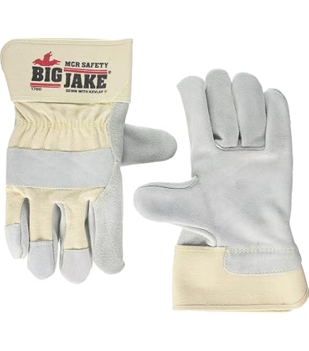 Guantes De Trabajo Flex Tuff Con Palma De Goma - Azules, Tallas SM A XL, 12 Pares Por Pack