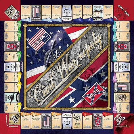 Amazon 南北戦争のオポリー ボードゲーム おもちゃ