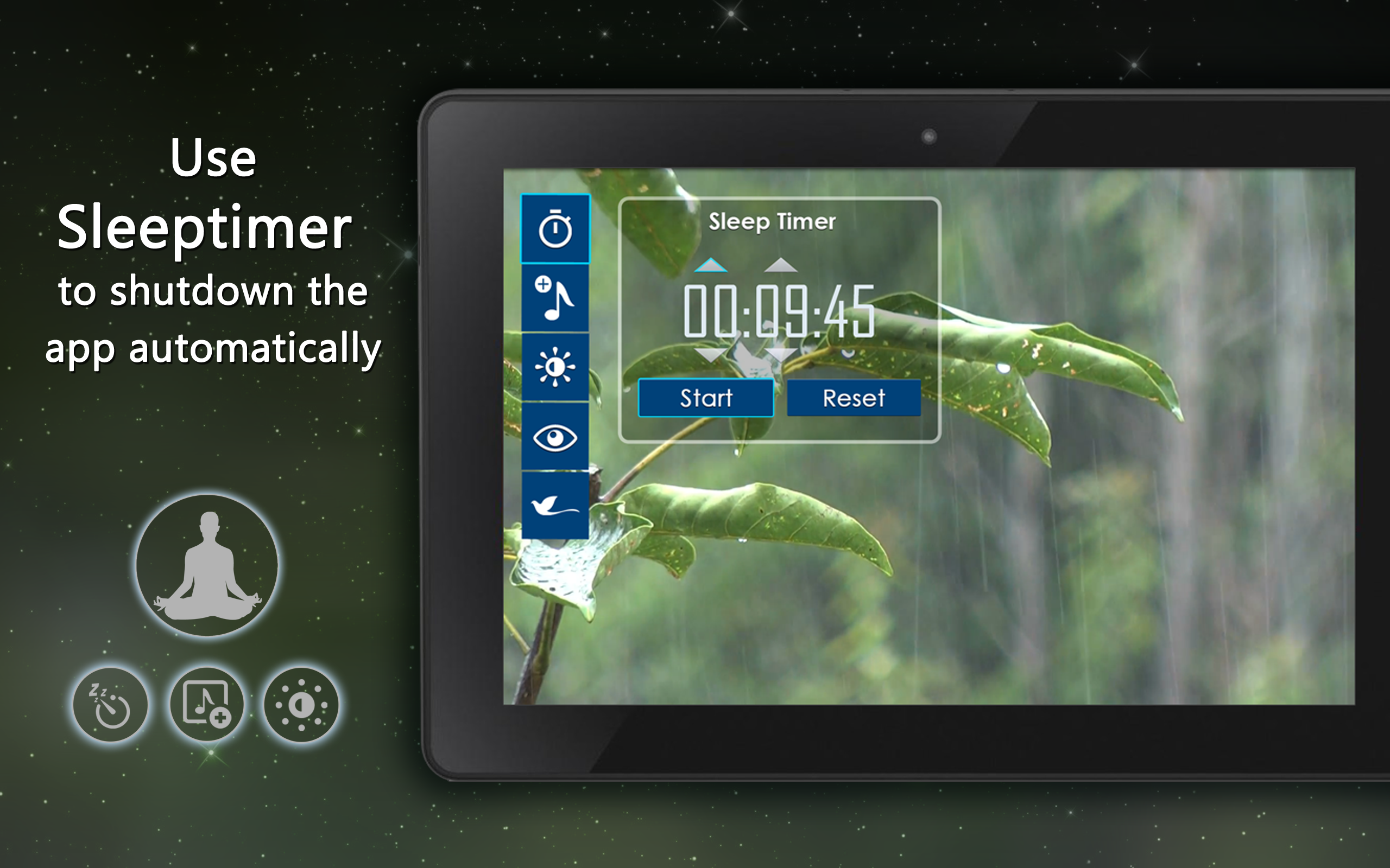 Natural Meditating Ambience - Enjoy the Calm Ambience on Your Screen