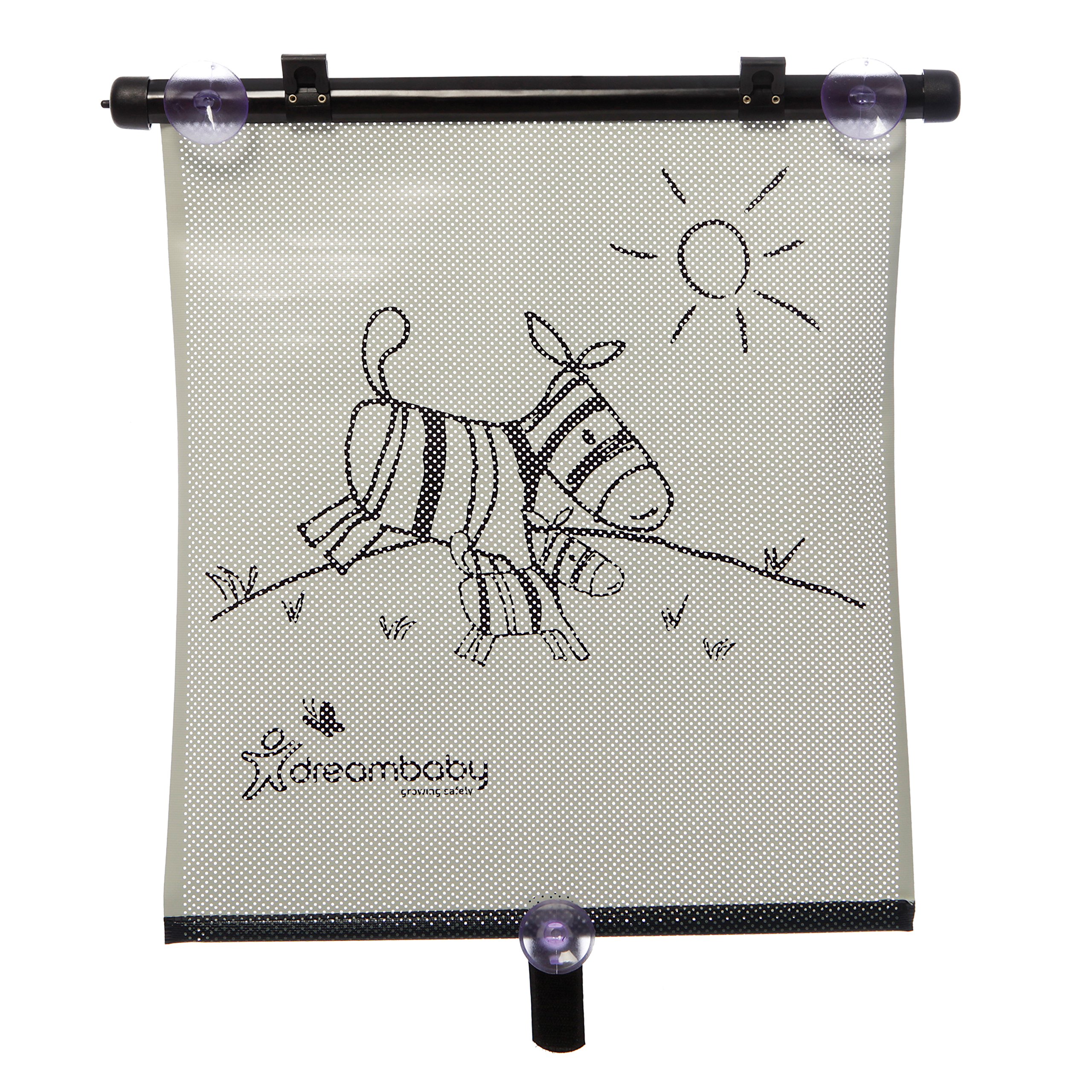 Dreambaby Car Shade Window Roller (36 x 48 cm) Zebra
