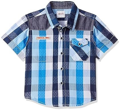 Baby-Boys Regular fit Shirt(Colors & Print May Vary)