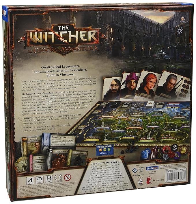 Giochi Uniti The Witcher Gioco Da Tavolo