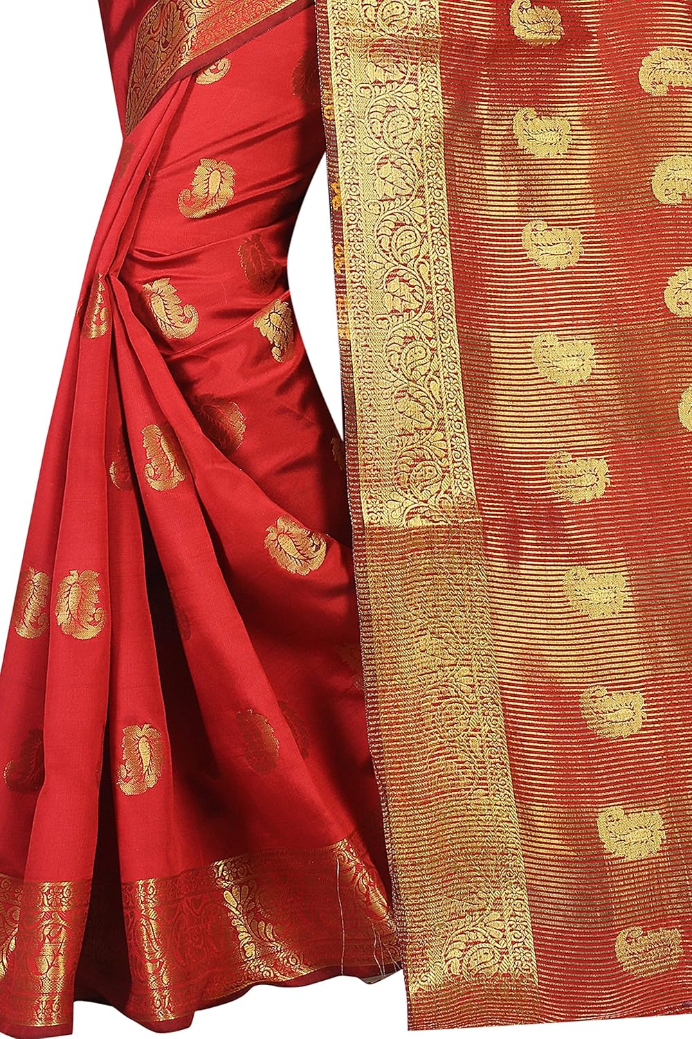 dealsure women's multicolor banarasi silk saree