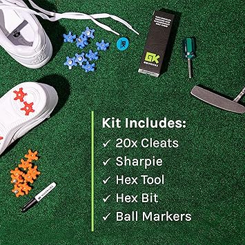 attachable golf spikes