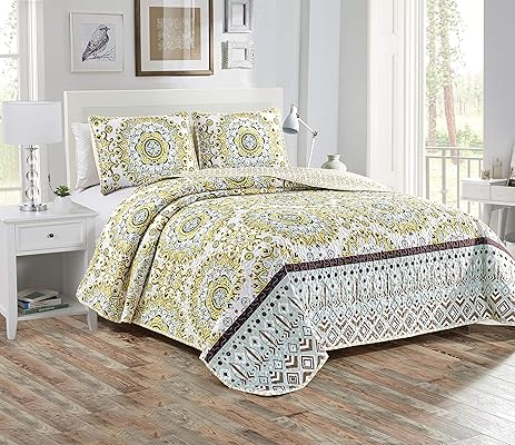 Home Collection 2pc Twin/Twin XL Quilted Bedspread Set