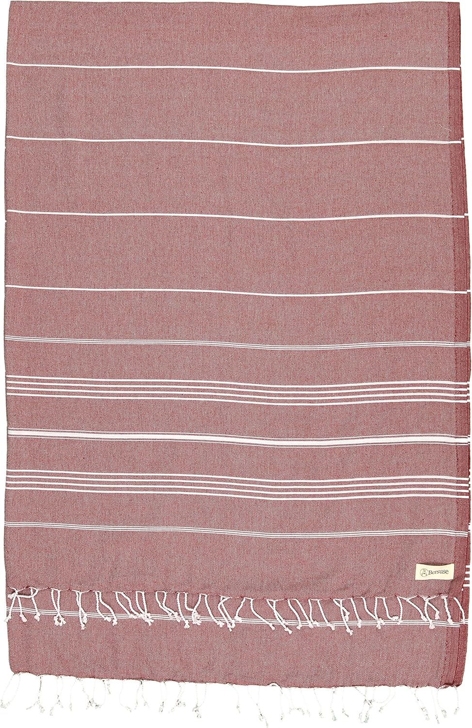 Best Smart Home Woven Burgundy Kitchen Towels