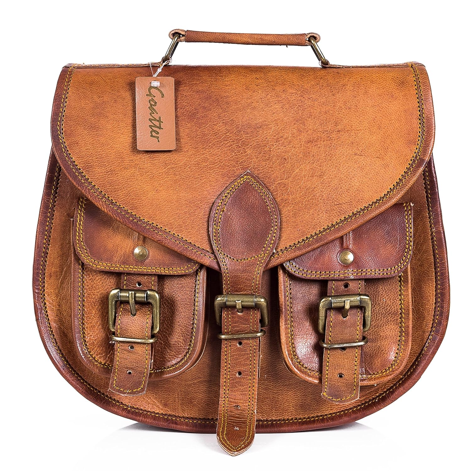 goatter orignal leather girls and women stylish sling bag,