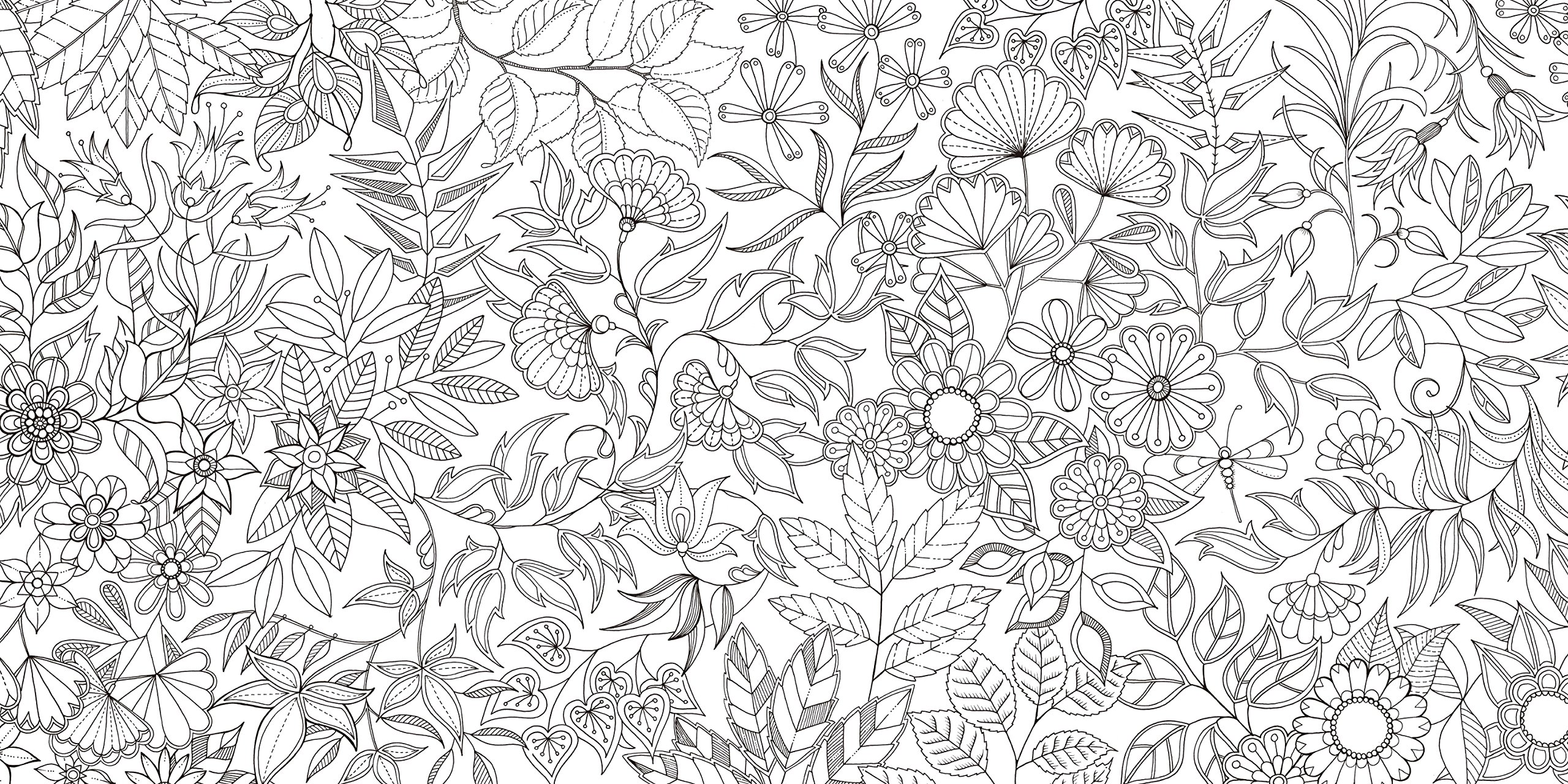 最高かつ最も包括的なひみつ の 花園 花 いっぱい の ぬりえ ブック 最高の花の画像