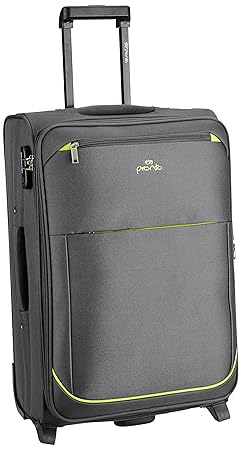 Pronto Moscow Polyester 65 cms Grey Soft Sided Suitcase (6541 - GY)