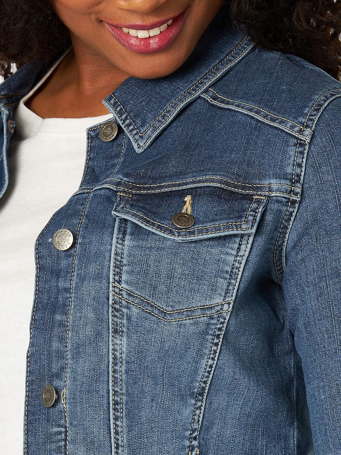 Riders by Lee Indigo Women's Denim Jacket at  Women's Coats Shop