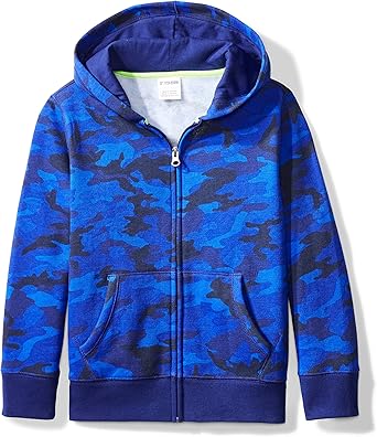 boys blue zip up hoodie