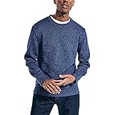 Nautica Mens Nautica Rolled Crewneck Sweater