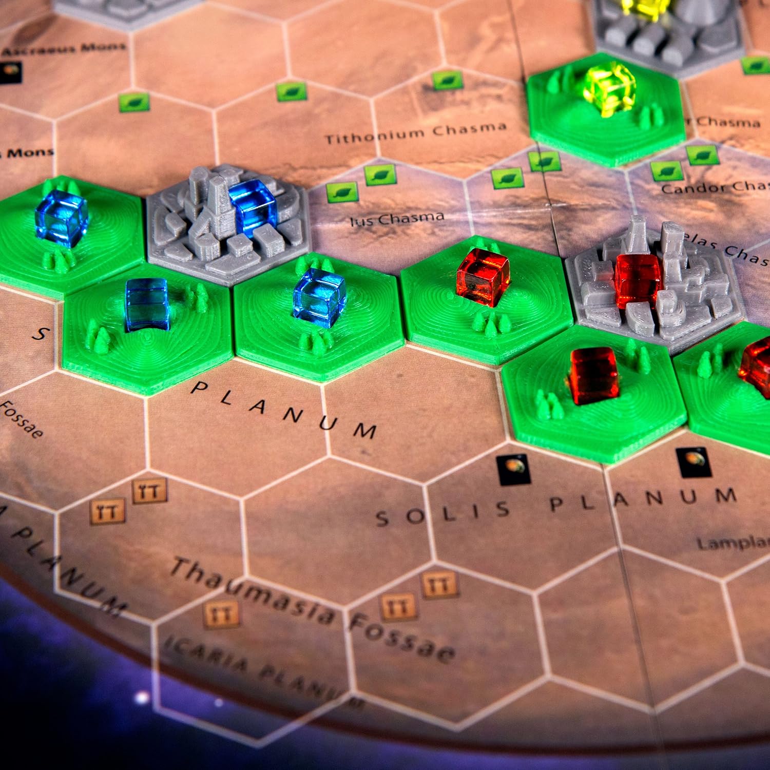 The Broken Token - Azulejos 3D para Terraforming Mars (10): Amazon.es: Juguetes y juegos