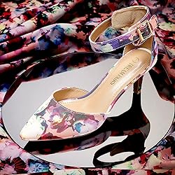 DREAM PAIRS Kitten Heel Low Heel for Women Closed