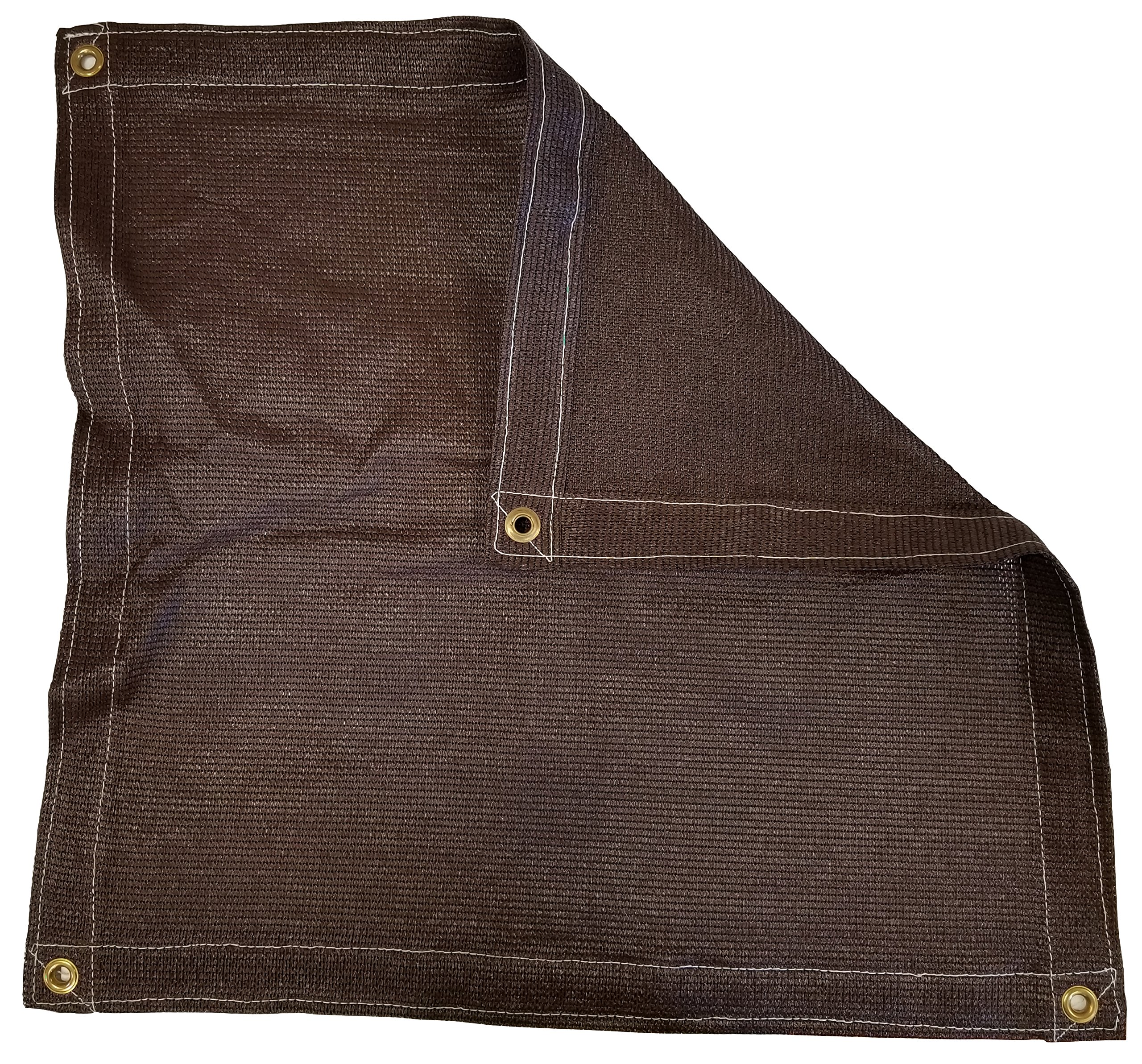 6 Ft. x 50 Ft. Brown Privacy Shade Mesh Tarp