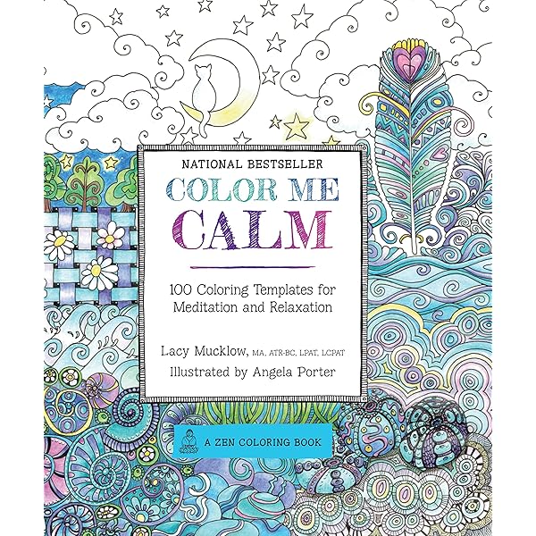 Color Me To Sleep: Nearly 100 Coloring Templates to Promote