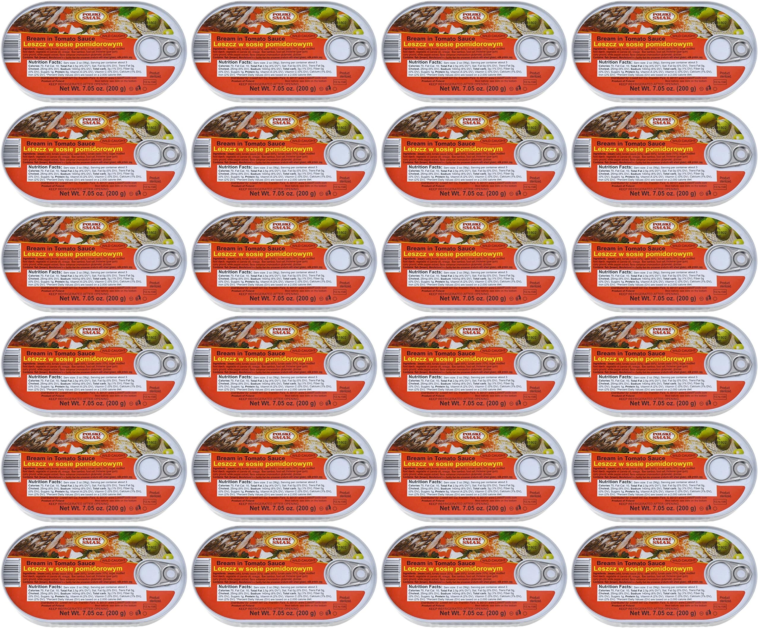 Polski Smak Wild Caught Bream in Tomato Sauce, 7.05 oz (5)