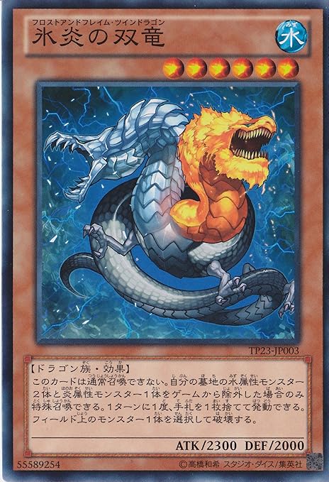 Amazon 遊戯王カード 氷炎の双竜 Tp23 Jp003 トレカ 通販