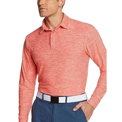 Mens Dry Fit Long Sleeve Polo Golf Shirt with Nigeria Ubuy