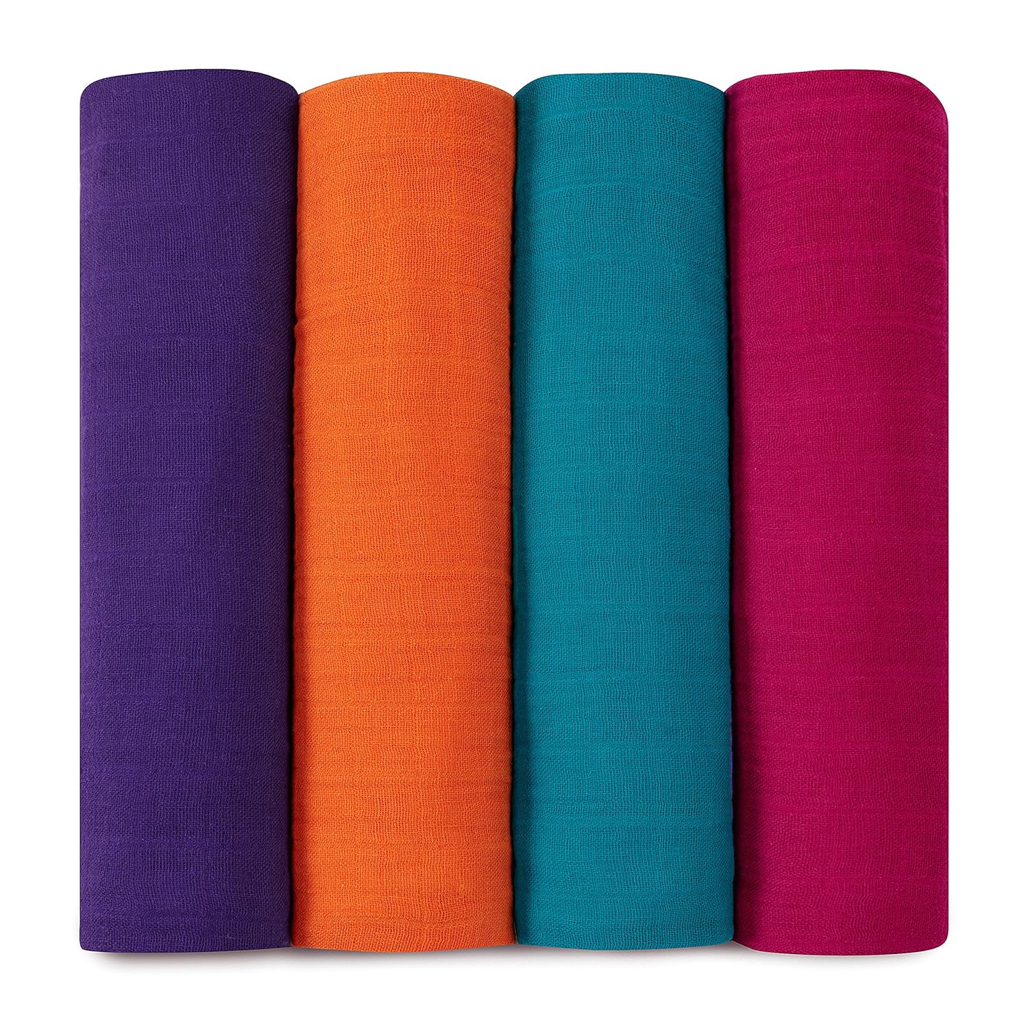 aden + anais Classic Muslin Swaddle Blanket 4 Pack, B