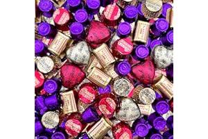 CRAZYOUTLET Valentine's Day Chocolate Candy Assortment HERSHEY'S NUGGETS, Hearts, Peanut Butter Cups, Bulk Pack 2 Pounds (About 150 Count)