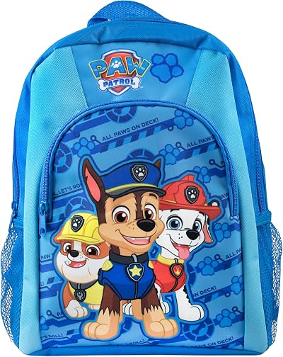 Paw Patrol Backpack Chase Rubble Marshall Boys Rucksack Kids School Bag
