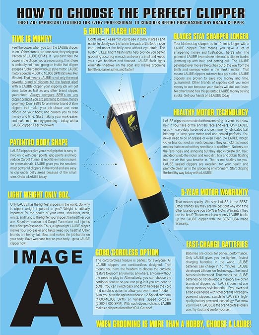 laube cordless clippers