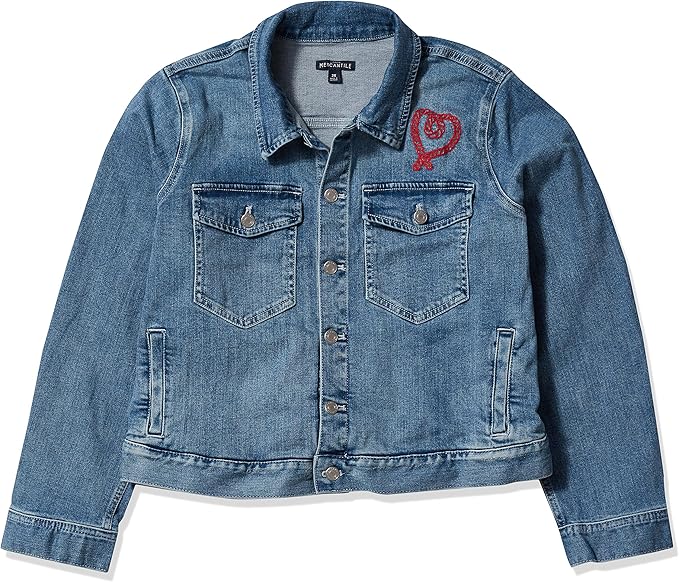 j crew cropped denim jacket
