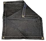 8 Ft. x 10 Ft. Black Privacy Shade Mesh Tarp