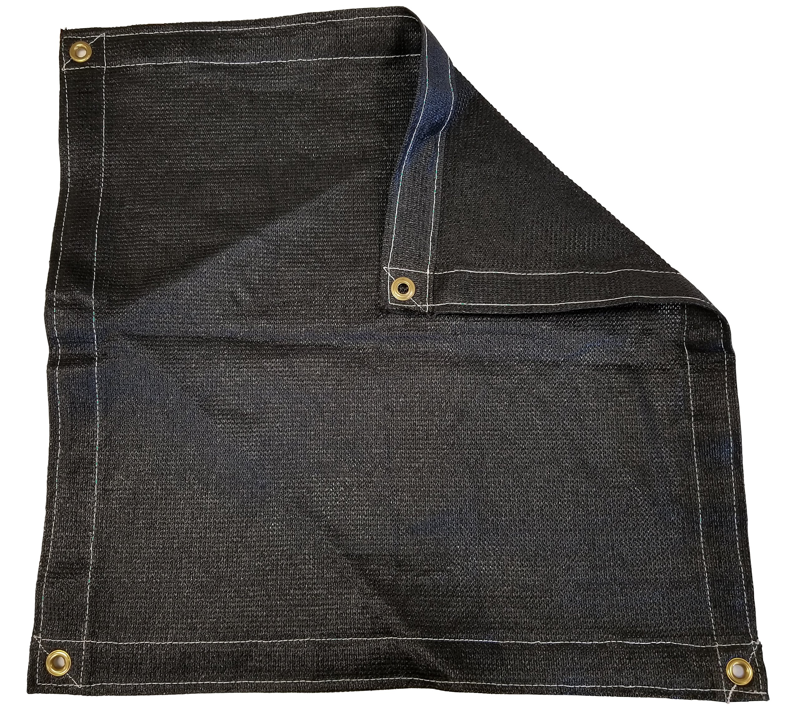 6 Ft. x 20 Ft. Black Privacy Shade Mesh Tarp
