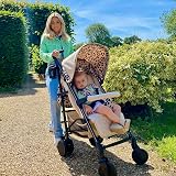 My Babiie MB51 Dani Dyer Leopard Lightweight Stroller view 2