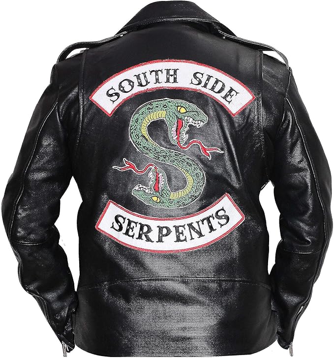 jaqueta south side serpents couro