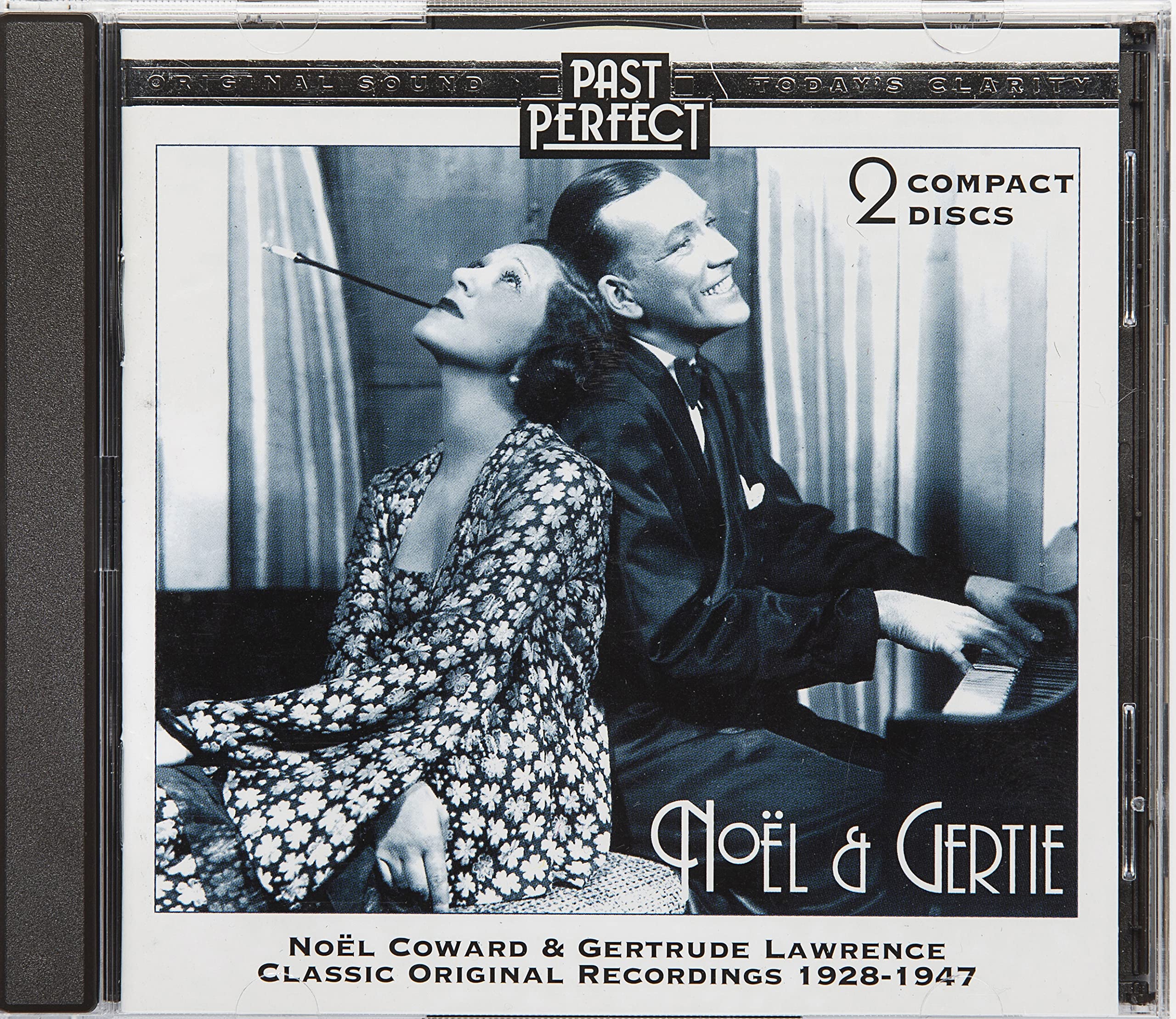 Noel and Gertie: 2 CD Set. Acclaimed Show Music From the 20s 30s and 40s Noel Coward & Gertrude Lawrence. Restored Music From The Original Recordings. Remastered by Past Perfect