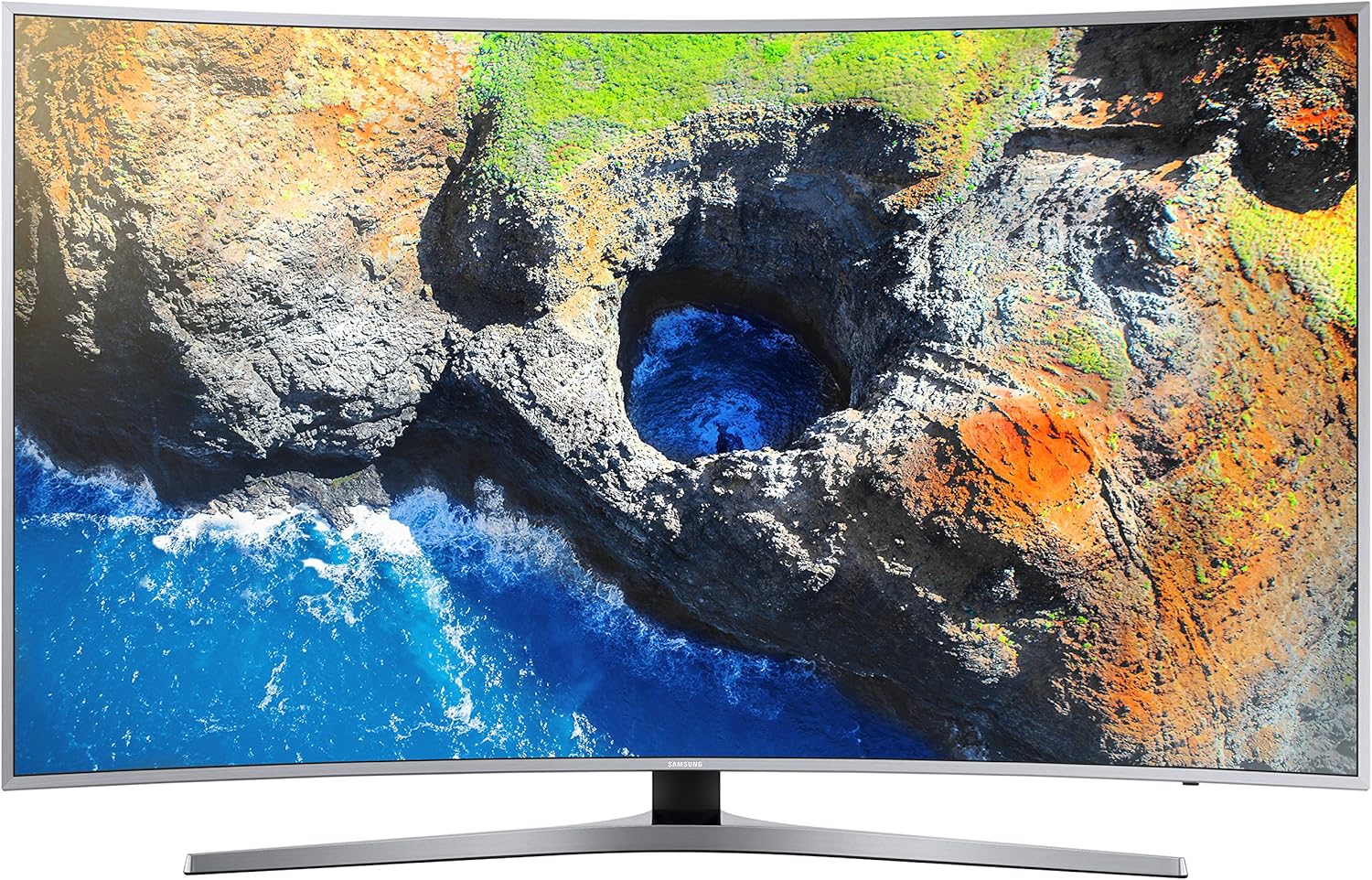 Samsung MU6509 163 cm (65 Zoll) Curved Fernseher (Ultra HD, HDR, Triple Tuner, Smart TV): Amazon ...