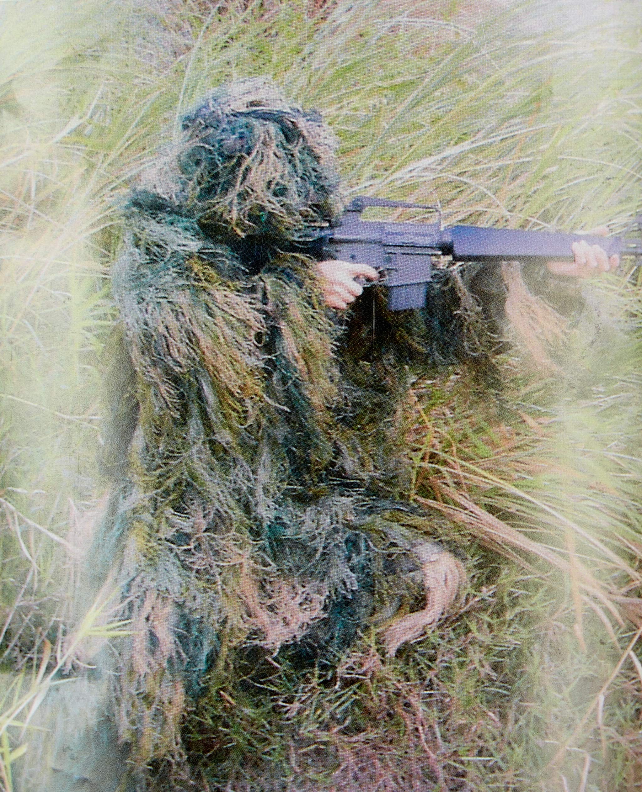 KRF Phantom Forest Ghillie Suit Hunting Man, Mens, Ghillie Phantom Forest, camouflage