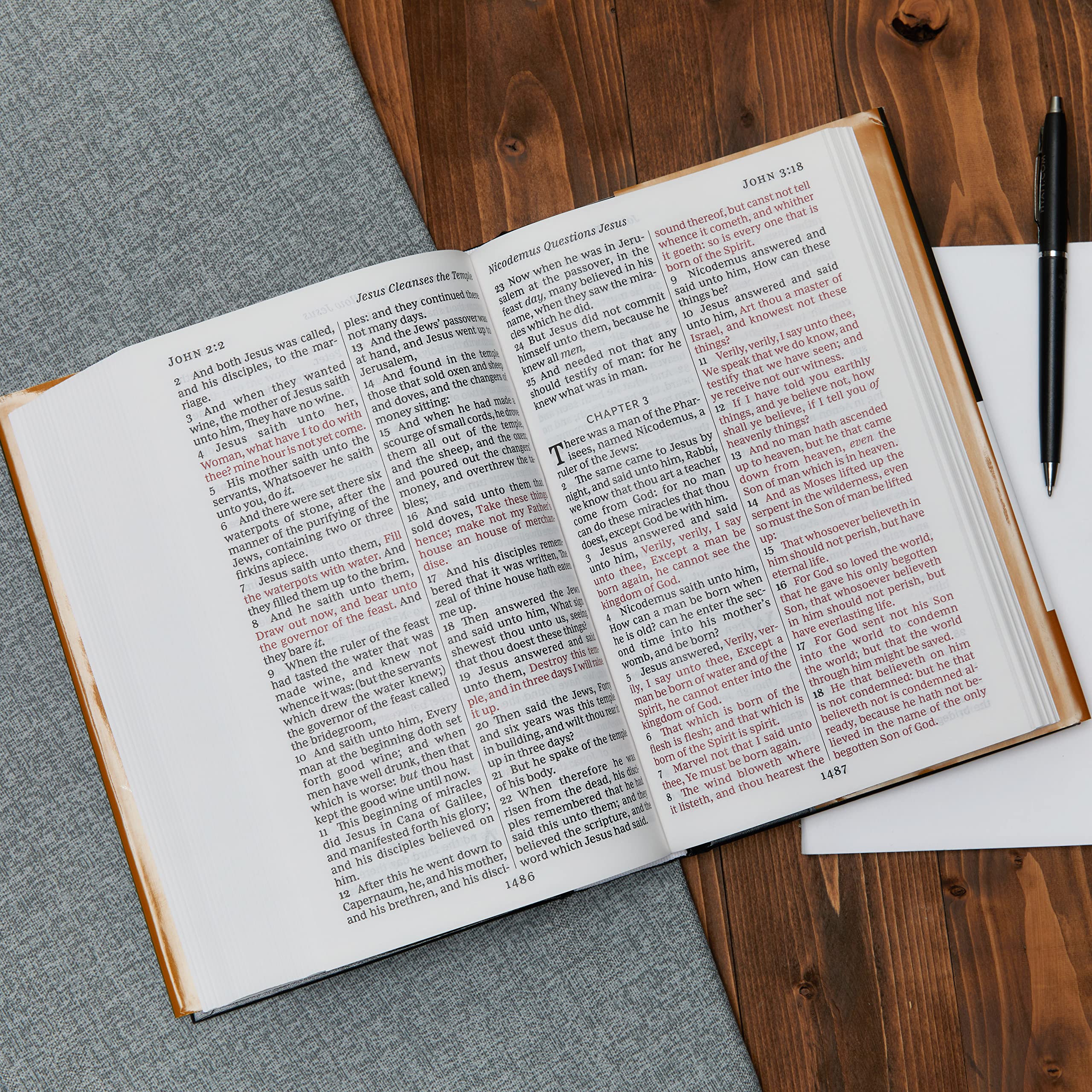 KJV, Pew Bible, Large Print, Hardcover, Black, Red Letter, Comfort Print: Holy Bible, King James Version KJV, Pew Bible, Large Print, Hardcover, Black, Red Letter, Comfort Print: Holy Bible, King James Version Hardcover Audio CD