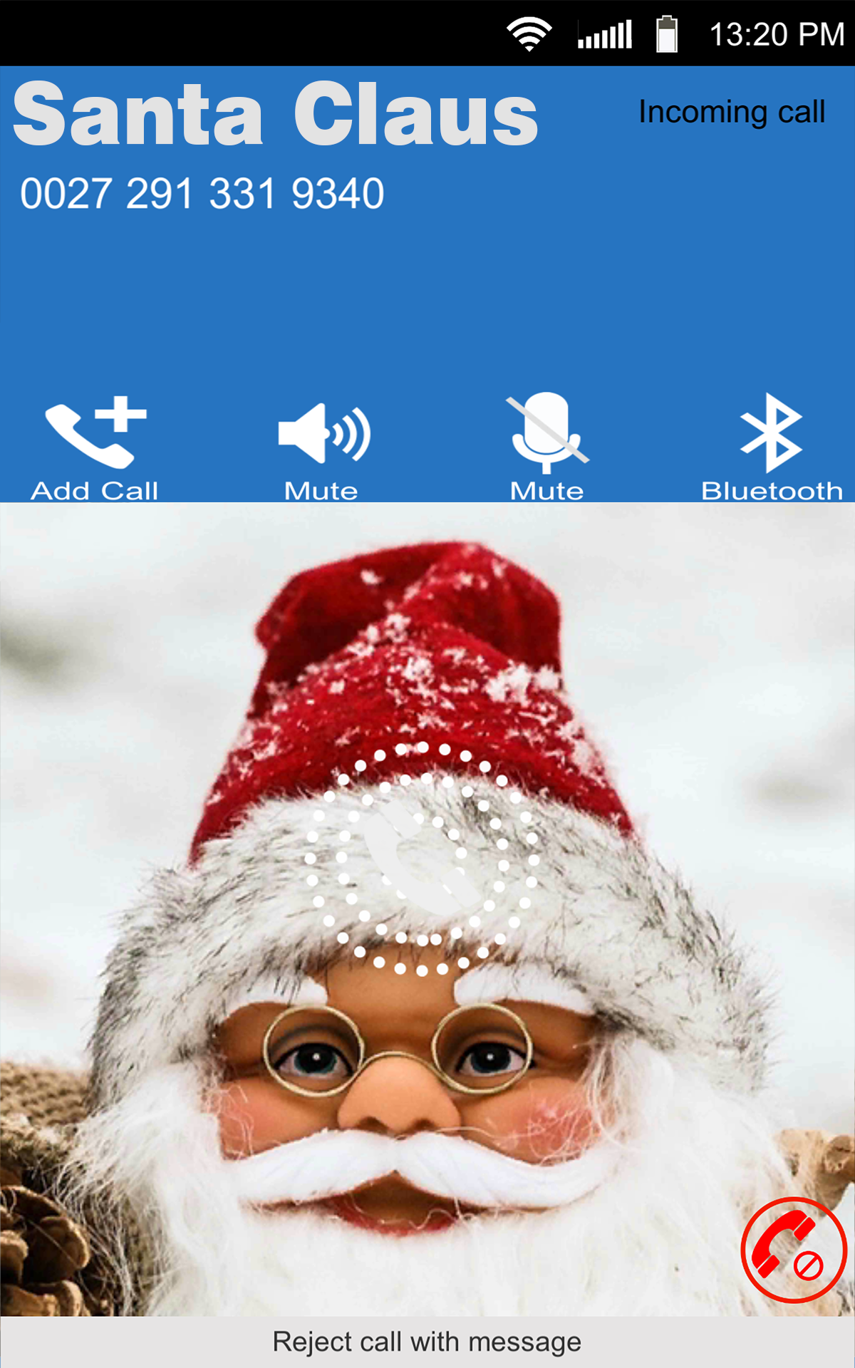 Amazon Com Fake Call Prank Santa Claus Appstore For Android