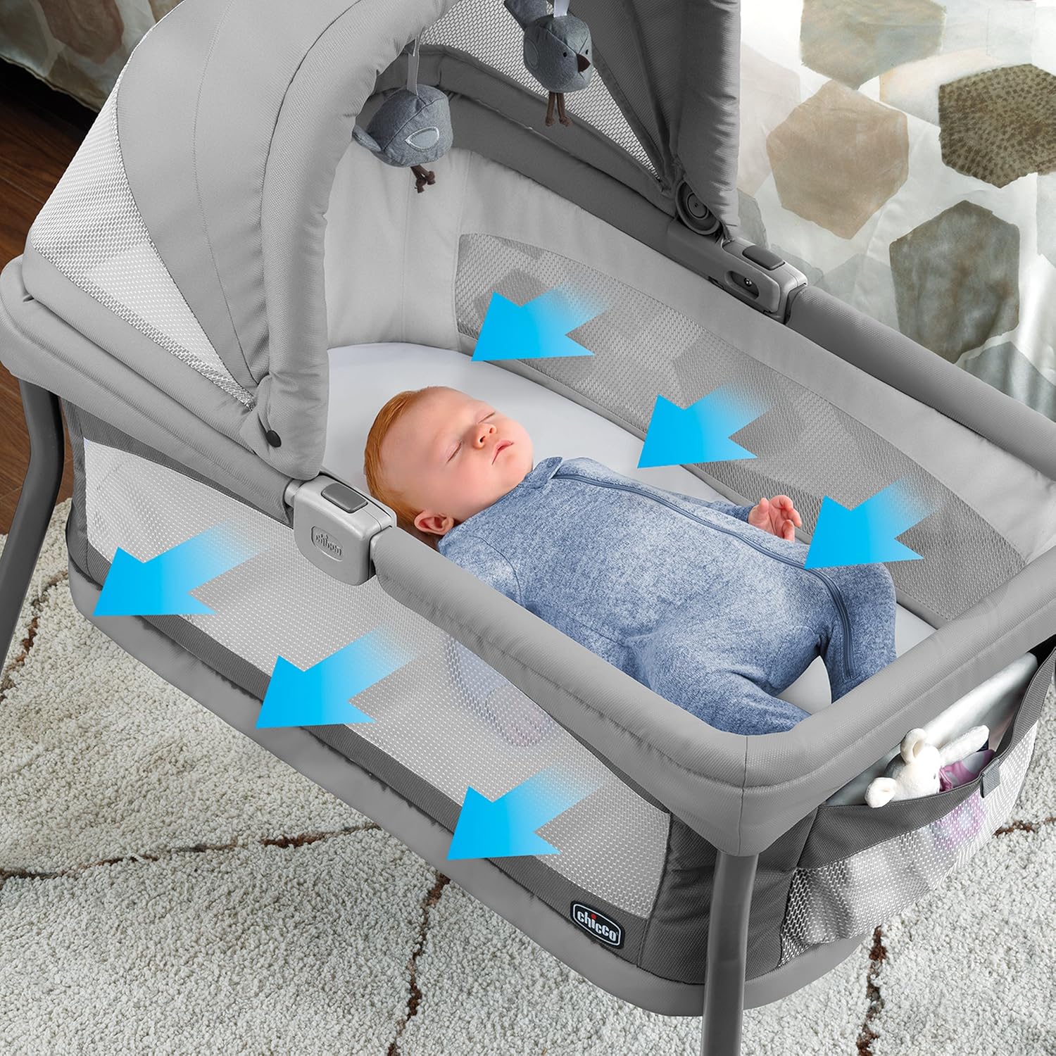 chicco lullago portable bassinet canada