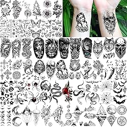 COKTAK 68 Sheets Large Half Arm Sleeve Temporary