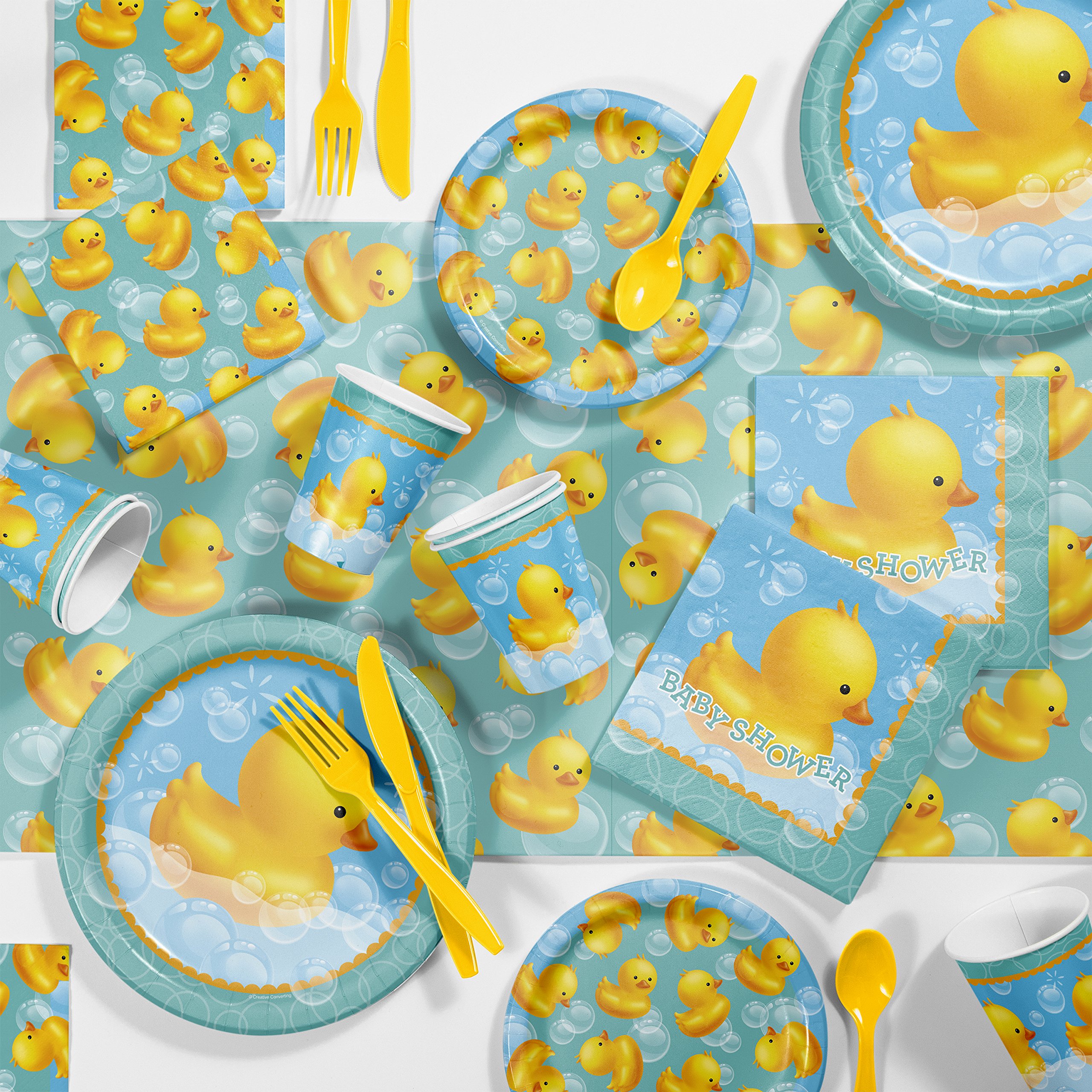 Creative Converting Bubble Bath Rubber Duck Baby Shower Kit Buy Online In Burkina Faso At Burkinafaso Desertcart Com Productid 62613255