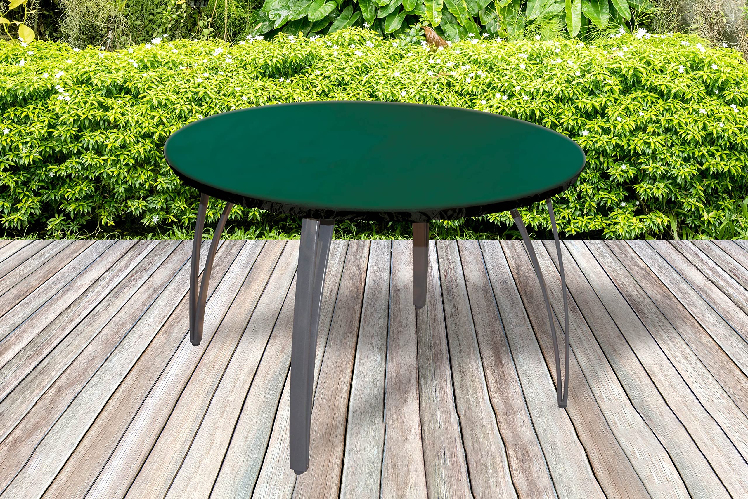 Bosmere All-weather Round Table Top Cover - 4/6 Seat, Green