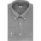 Van Heusen Men's Dress Shirt Regular Fit Pinpoint Stripe