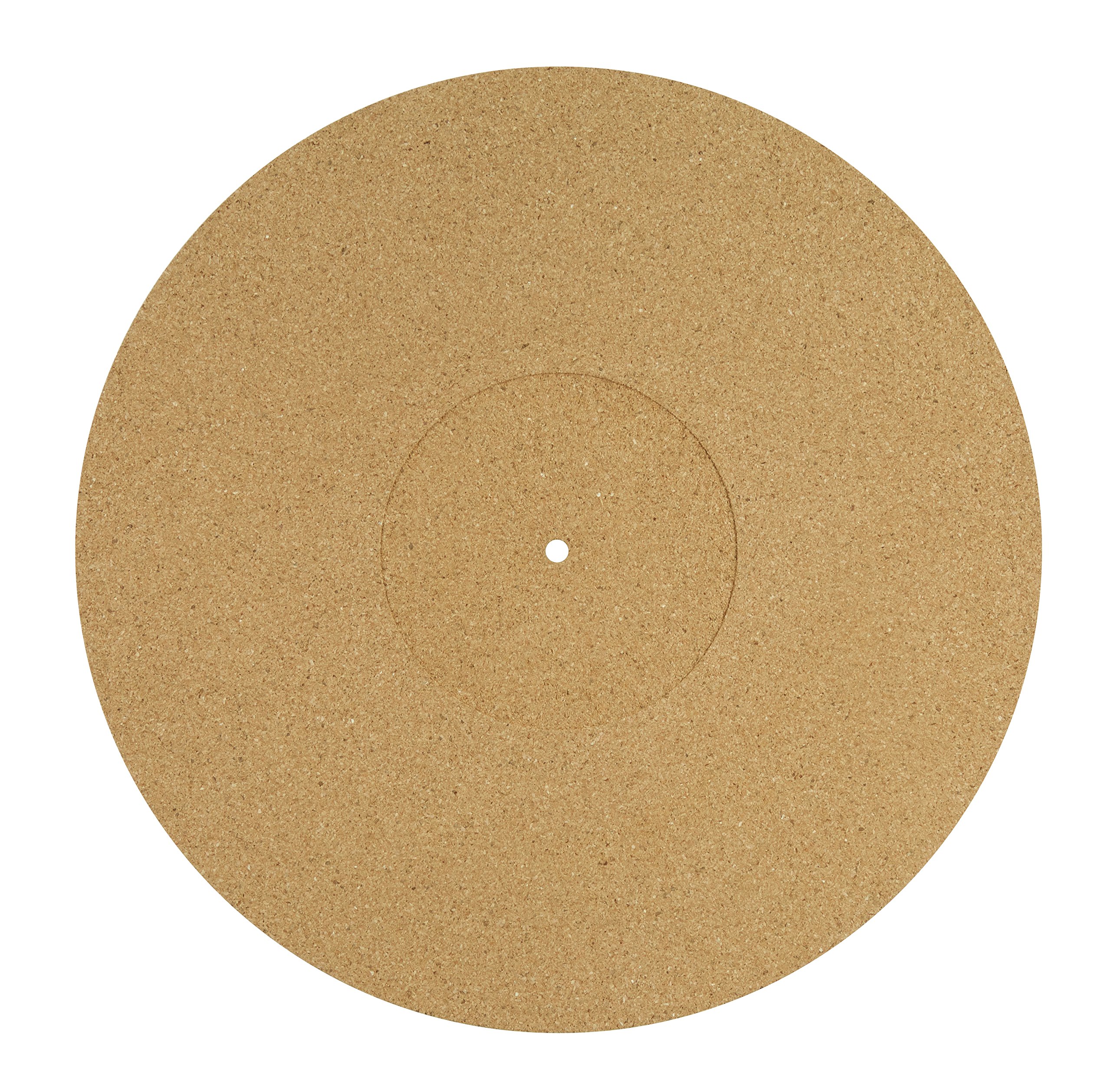 Dynavox PM3 Cork Anti-Static Turntable Rest 30 cm Diameter Brown