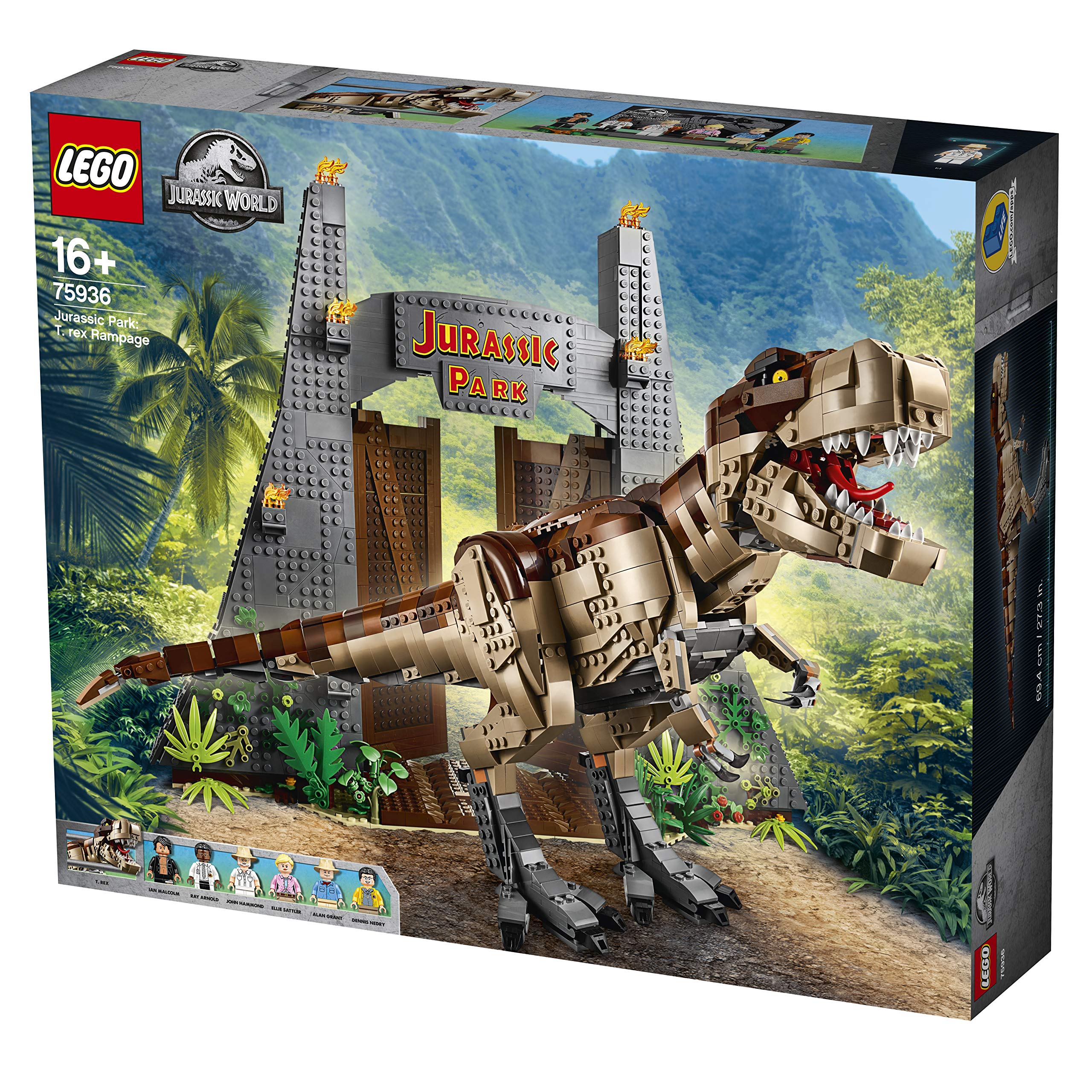 LEGO Jurassic World - Jurassic Park: T. rexs Verwustung