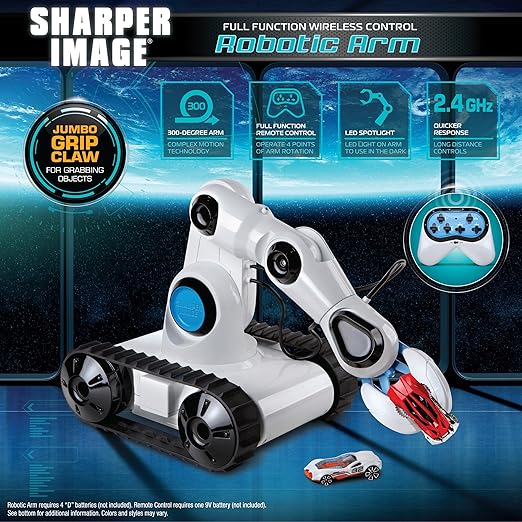 sharper image robotic arm